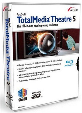 Arcsoft TotalMedia Theatre 5.3.1.146 Final + плагин SimHD (2012)